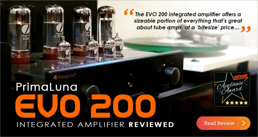 PrimaLuna EVO 200 Tube Integrated Amplifier